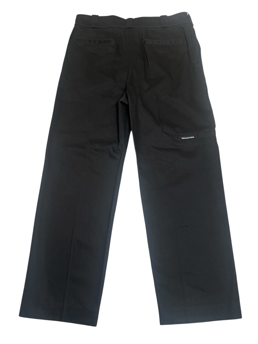 Alexander Wang Skate Fit Denim Chino Wide Leg Oversized Pants Sz 36 NWT w/COA - Picture 3 of 13
